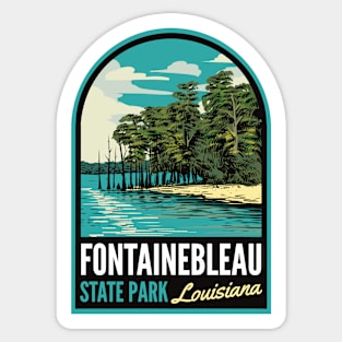 Fontainebleau State Park Louisiana Sticker